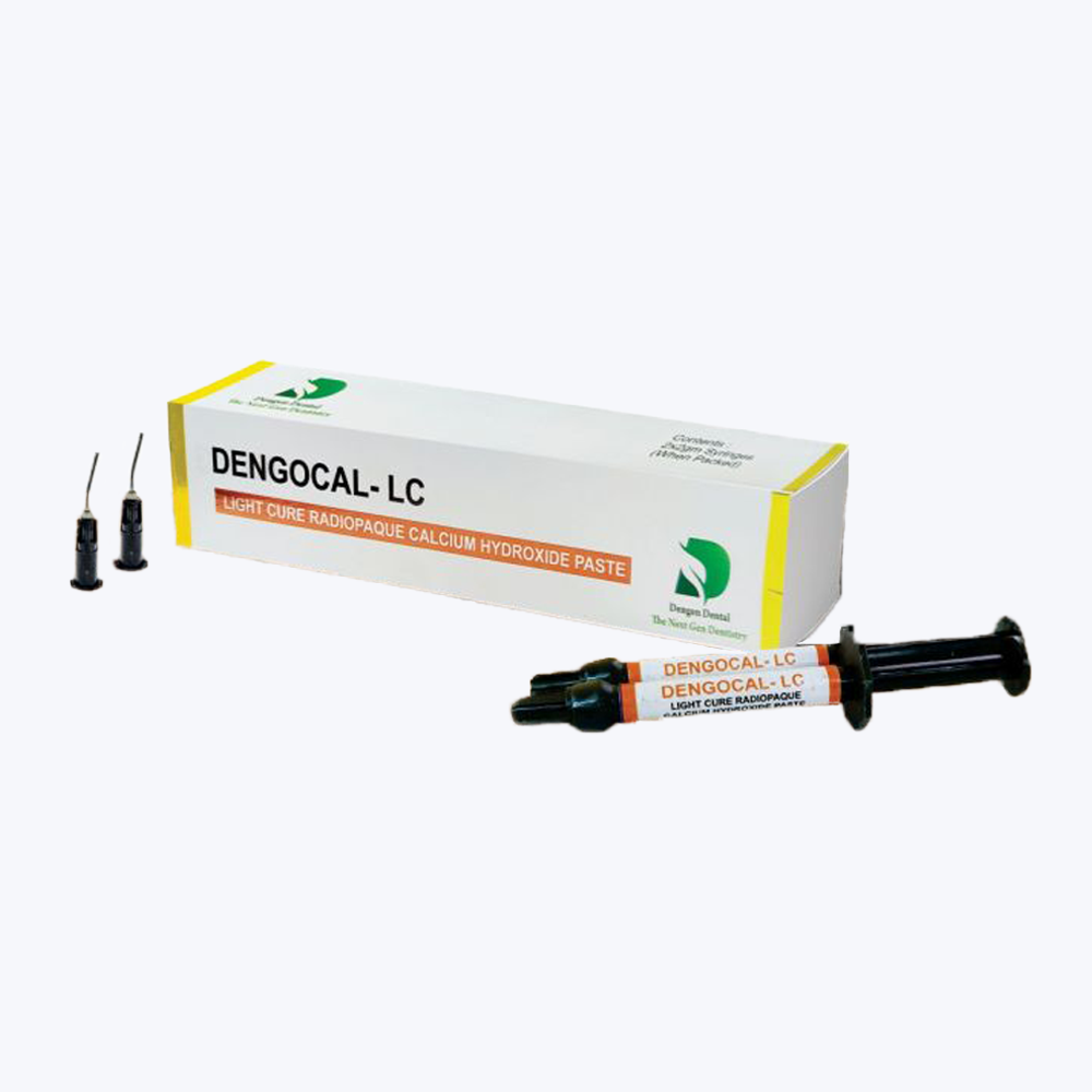 Dengen  Dengocal LC Light Cure Calcium Hydroxide Liner - 2*2gm